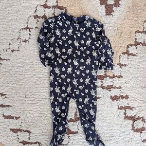 Oona Baby Floral Navy Kids One Piece